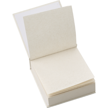 Show details for Recycled milk carton note block Recycled Milk Carton sticky notes