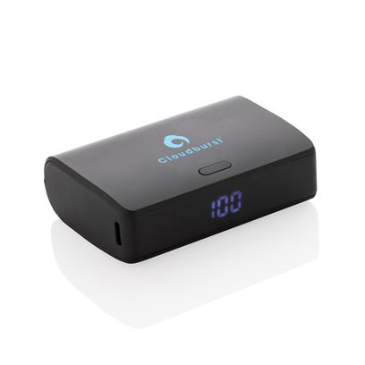 FlashCharge RCS rplastic 10000 mah fast charge powerbank with print