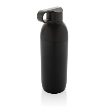 Show details for Flow Recycled Stainless steel Vacuum Bottle Black recycled stainless steel vacuum bottle