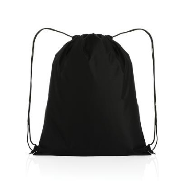 Show details for RPET Drawstring Bag Black RPET 190T drawstring bag