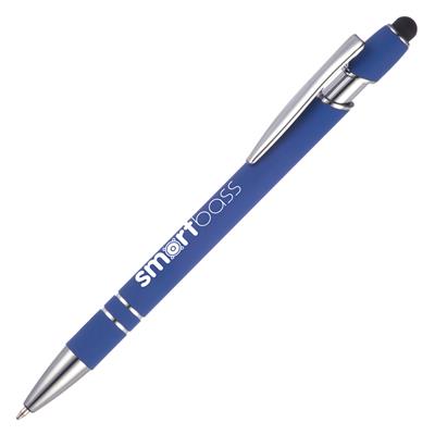 Blue Nimrod Soft Feel Ball Pen with print