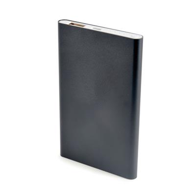 black flat power bank 