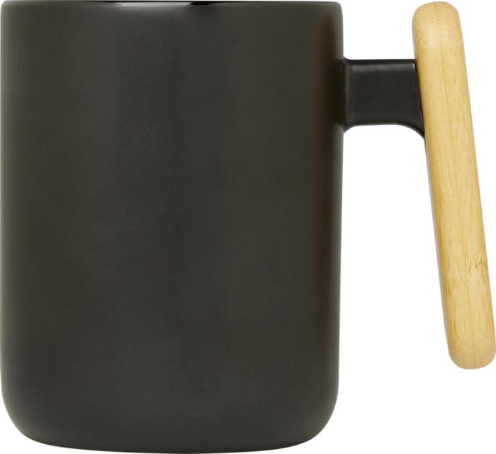 Black Ceramic Mug