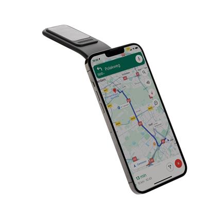 recycled plastic universal magnetic car phone holder in use