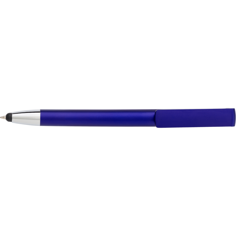 Blue Ballpen with Phone Holder