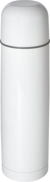 White Recycled Stainless Steel Vacuum Insulated Flask