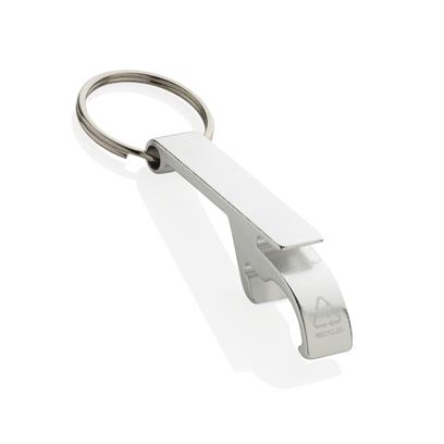 Silver Recycled Aluminum Bottle & Can Opener