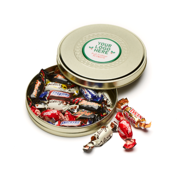 Shallow Gold Treat Tin