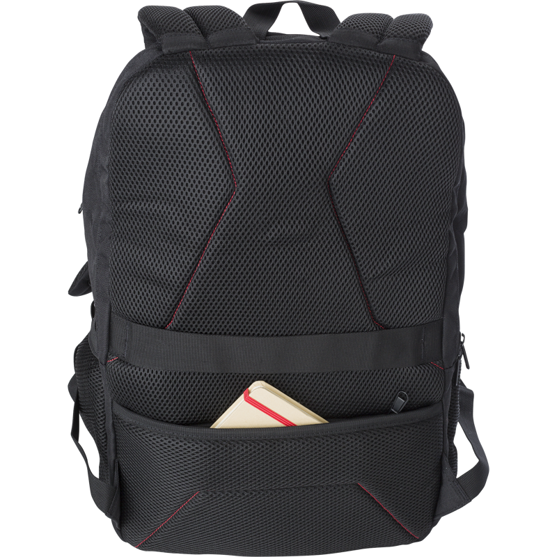 RPET polyester multi-functional backpack