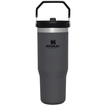Show details for Stanley 890 ml IceFlow™ flip straw tumbler Stanley 890 ml IceFlow™ flip straw tumbler in Charcoal