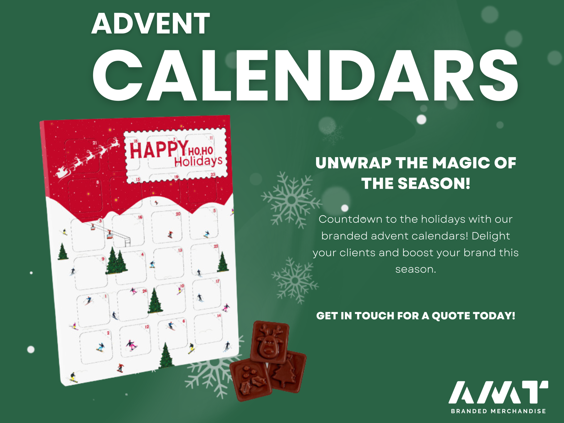 Promotional Advent Calendars | AMT Marketing Ltd