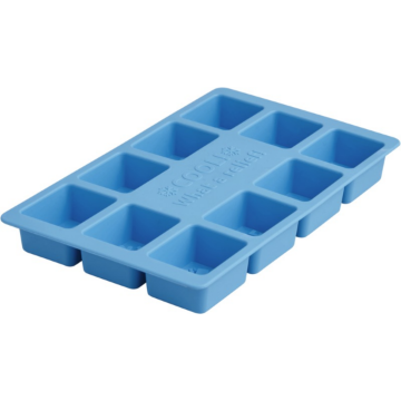Show details for Customisable Ice Cube Tray Aqua coloured printed ice tray