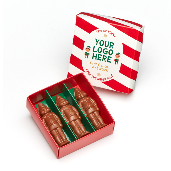 Chocolate Elves in a Box
