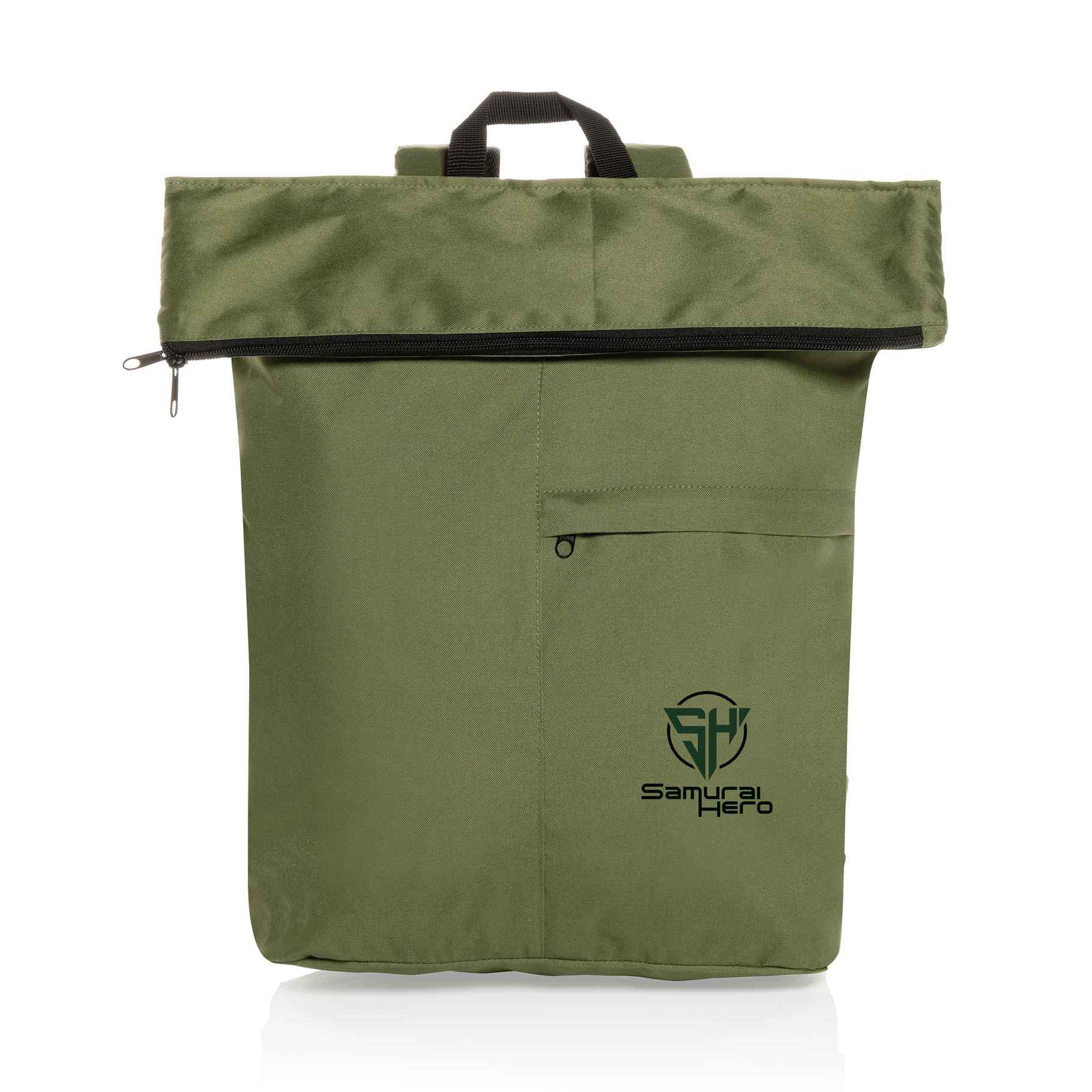 Green RPET Foldable Backpack 20L