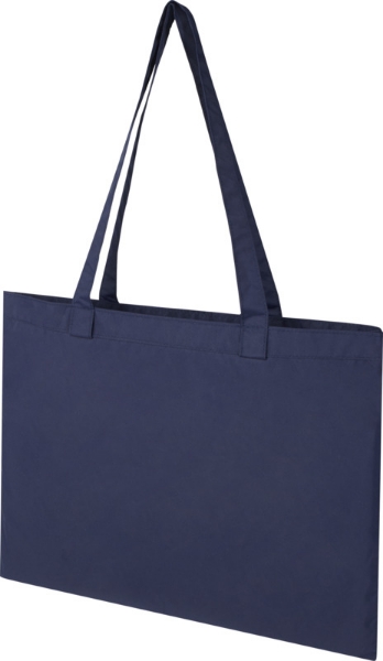 Navy Recycled Circular Tote Bag