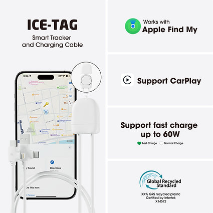 Smart Tracker Charge Cable capabilities