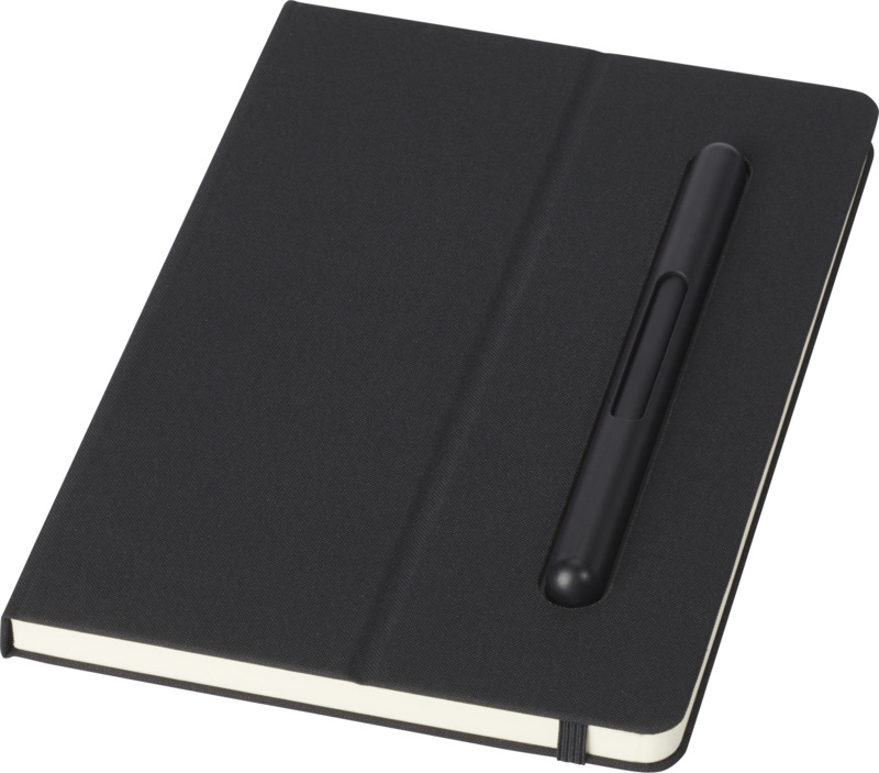 Notebook and Pen Gift Set in Black