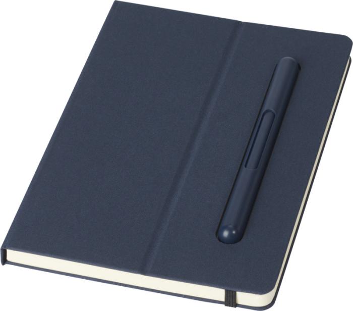 Notebook and Pen Gift Set	in Navy