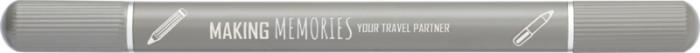 Grey Engraved Pen
