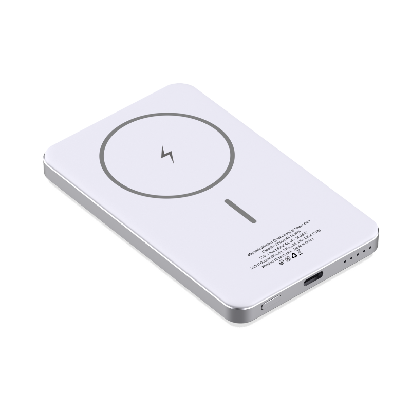 Silver Magnetic MagSafe Powerbank