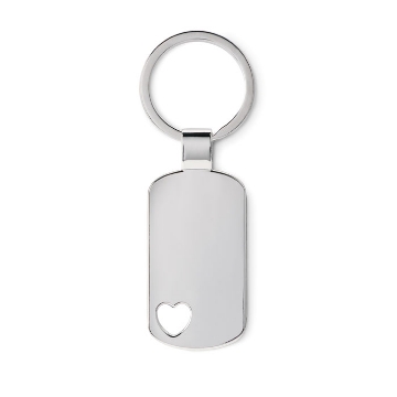 Show details for Heart Design Keyring Keyring with heart design