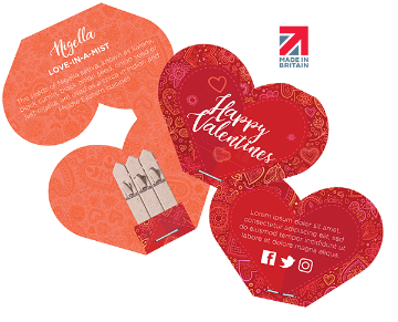 Show details for Heart Seedsticks Heart Shaped Seedsticks