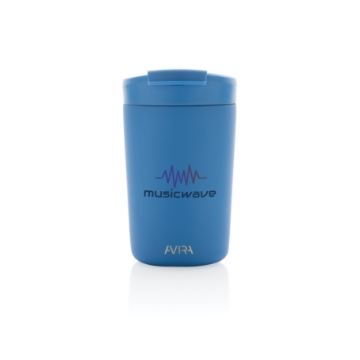 Show details for Alya Recycled Steel Tumbler Blue Recycled Steel Tumbler with print