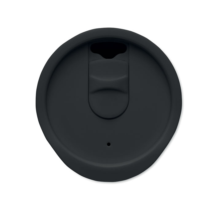 Black Lid of Double Wall Tumbler