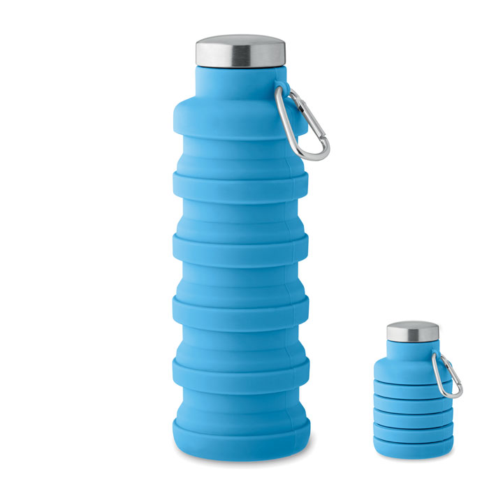 Collapsible Bottle in Baby Blue
