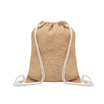 Show details for Jute Drawstring Bag Jute Drawstring Bag