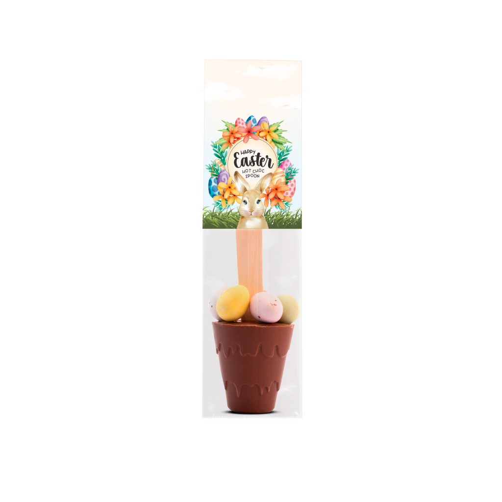 Hot Chocolate Easter Spoon