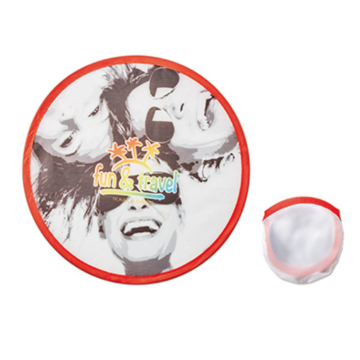Show details for Foldable Frisbee with Pouch foldable frisbee with pouch
