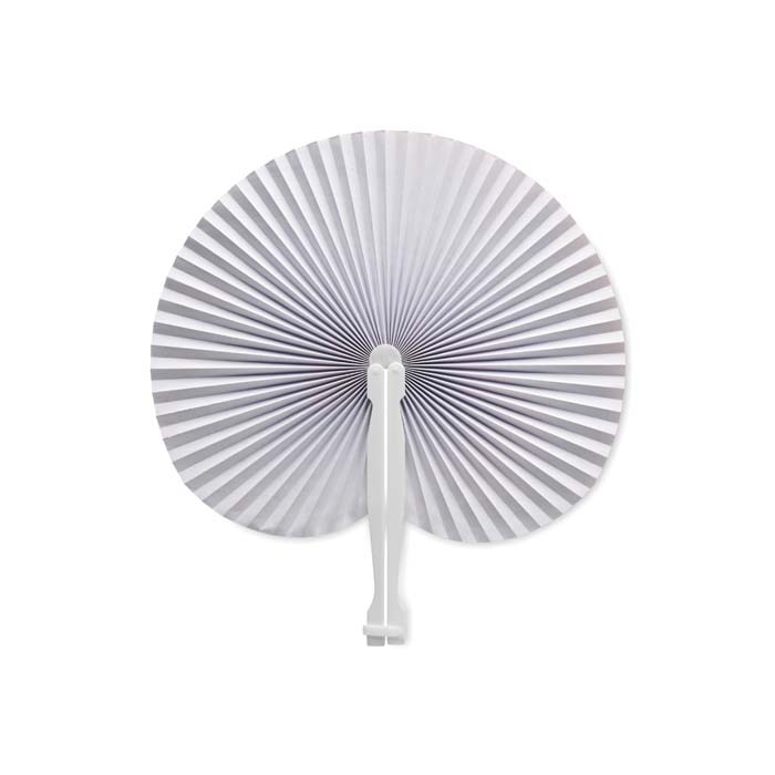 Full Colour Print Hand Fan open	