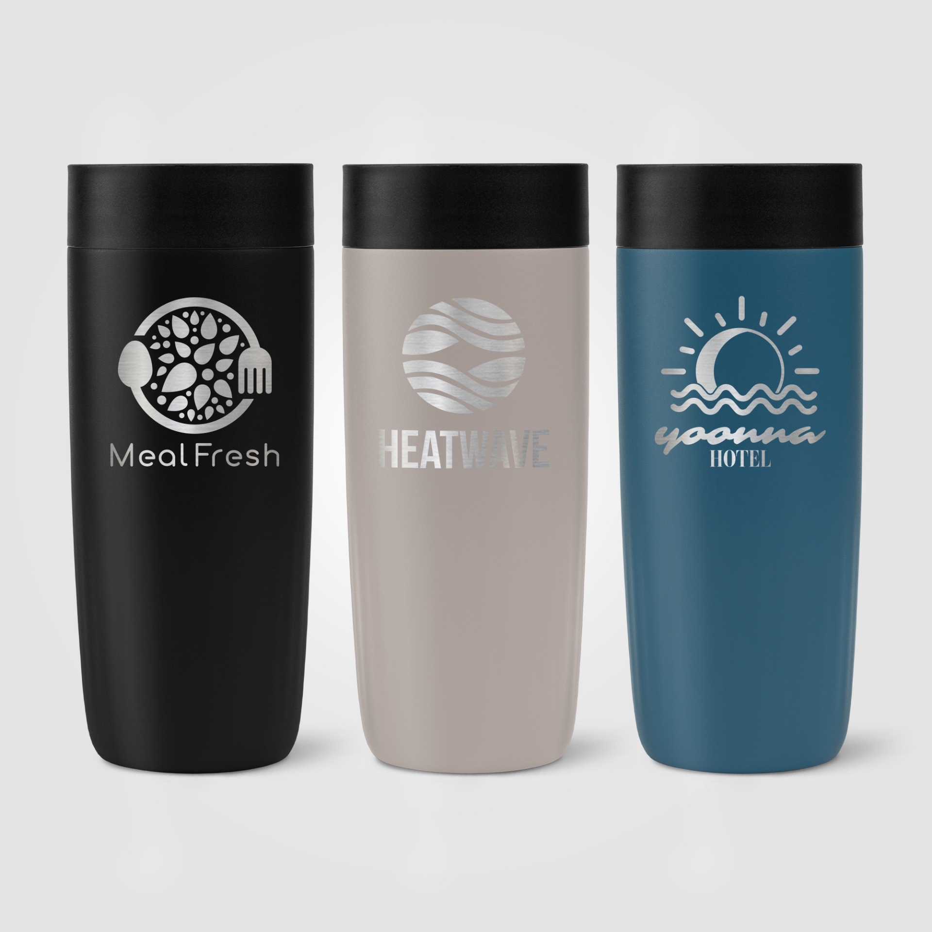 Recycled Stainless Steel Tumblers with print