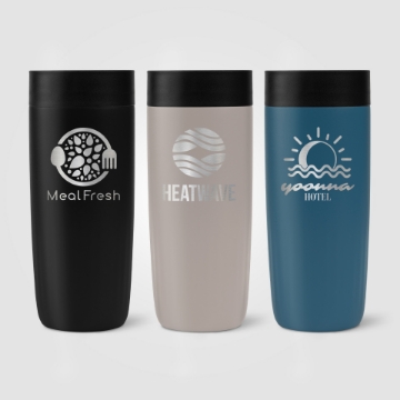 Show details for Recycled Stainless Steel Tumbler Recycled Stainless Steel Tumblers with print