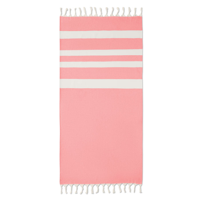 Red Recycled Beach Towel