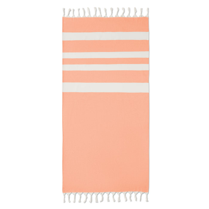 Orange Recycled Beach Towel