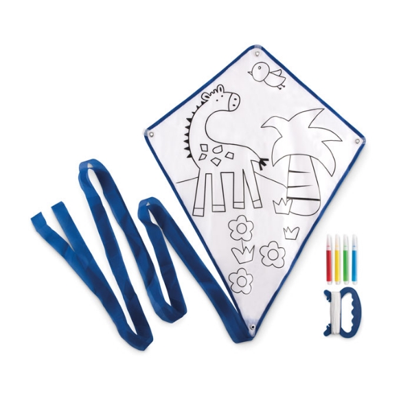 Colour-in children's kite