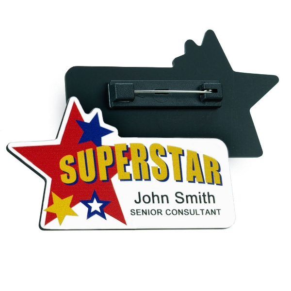 Plastic Name Badge