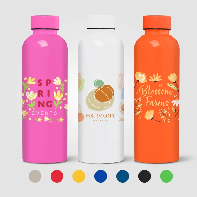 Picture of Norden rPET Glossy Monochrome Leakproof Bottle – 680ml